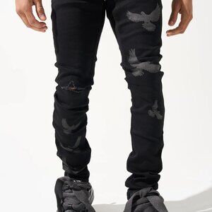 Serenede Peace Jeans (Black)